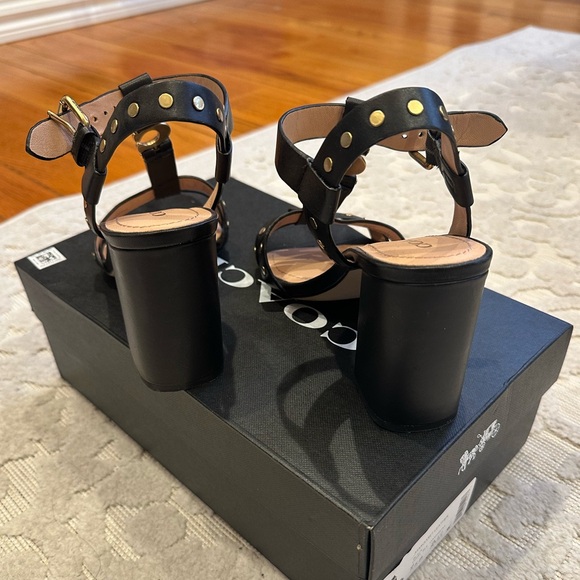 Coach Margaret sandals in black - Picture 6 of 7